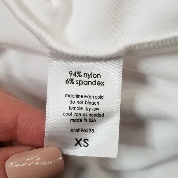 Susana Monaco White Sugar One Flutter Sleeve Top - Picture 5 of 5